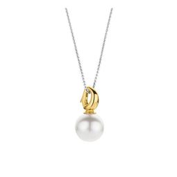TI SENTO Dames Hanger - 925 zilver - Wit parel - 6805PW