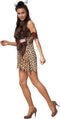 dressforfun - Girlie uit het stenen tijdperk - Kostuum met luipaardpatroon - Kleur bruin