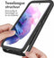 iMoshion Hoesje Geschikt voor Samsung Galaxy S22 Hoesje - iMoshion 360° Full Protective Case - Zwart / Transparant