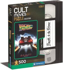 Clementoni - Puzzel - 500 Stukjes - Cult Movies - Back to the Future - Puzzel Voor Volwassenen