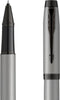 Parker IM-rollerbalpen | matgrijs met zwarte afwerking | fijne punt met navulling met zwarte inkt | geschenkverpakking