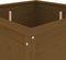 vidaXL - Plantenbak - 82,5x82,5x78 - cm - massief - grenenhout - honingbruin