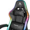 Krüger&Matz KM0790BLED - GX-150 gamingstoel - LED verlichting RGB - zwart