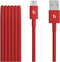 Apple MFEJ4ZM/A - USB-kabel - USB A 2.0 en USB-C - Rood 1,5 m