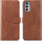 iMoshion Hoesje Geschikt voor Motorola Edge 20 Hoesje Met Pasjeshouder - iMoshion Luxe Bookcase - Bruin