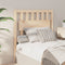 vidaXL - Hoofdbord - 95,5x4x100 - cm - massief - grenenhout