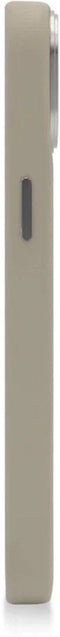 DECODED iPhone 14 Plus - Embossed Back Cover - Hoogwaardig ECCO leer met MagSafe - Beige