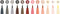 Faber-Castell tekenstift - Pitt Artist Pen - B - set Skin - 12 stuks - FC-267424
