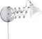 Reality Scissor - Wandlamp - E14 3,5 W - Wit mat