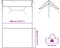 vidaXL - Kampeerluifel - waterdicht - 400x294 - cm - groen