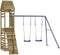 vidaXL - Speelhuis - geïmpregneerd - grenenhout