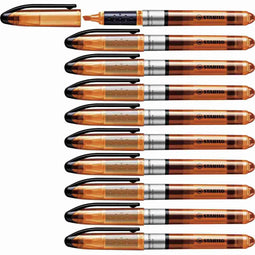Fluoriscerende Markeerstift Stabilo Navigator Oranje 10 Onderdelen (1 Stuks)