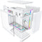 Montech KING 95 PRO - Midi-tower - 6x 140-ARGB PWM-ventilator - Wit