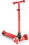 Yvolution Yglider Kiwi - Vederlichte Step met LED Wielen - Maximaal belastbaar tot 50 kg - Rood