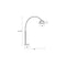 Zuiver Metal Bow Vloerlamp/ Booglamp Koper
