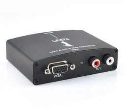 Lindy 38165 - AV-adapter - HDMI VGA RCA - Zwart