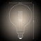 Philips Hue - Filament globe XL G125/E27 - Slimme LED-lamp - Warmwit licht