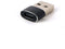 Gembird A-USB2-AMCF-02 - USB A naar USB type-C kabel - Zwart
