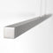 Mexlite Danske 2745ST - Hanglamp - Uitschuifbaar 20-125 cm - Zilver