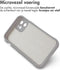 imoshion Hoesje - Geschikt voor iPhone 12 - EasyGrip Backcover - Grijs