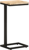 vidaXL - Bijzettafels - 2 - st - 31,5x24,5x64,5 - cm - ruw - mangohout