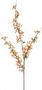 Emerald Zijden Kunstbloem Besjestak Berry Spray - Polyester - Oranje - 0 x 105 x 0 cm (BxHxD)