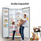 Hisense MS91518CC - Amerikaanse Koelkast - 519L RVS - 178cm (C)