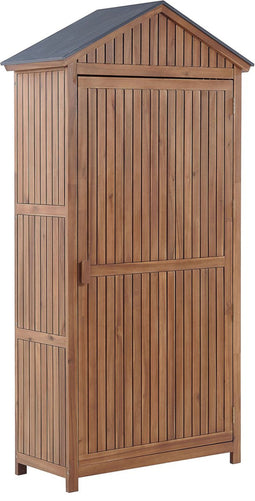 Beliani SAVOCA - Tuinkast - Bruin - Acaciahout