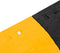 vidaXL - Verkeersdrempel - 97x32,5x4 - rubber - geel - en - zwart