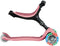 Globber Go up Active Lights - Meegroeistep - lichtgevende wielen - pastel roze