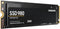 Samsung 980 - Interne SSD - PCIe 3.0 NVMe M.2 - 250 GB