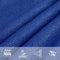 vidaXL - Zonnezeil - 160 - g/m² - rechthoekig - 5x6 - m - HDPE - blauw