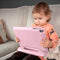 iMoshion Tablet Hoes Kinderen Geschikt voor Samsung Galaxy Tab A8 (2021/2022) - iMoshion Kidsproof Backcover met handvat - Lichtroze