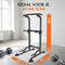 DH FitLife Power Tower - Dip Station - Vrijstaand - Zwart
