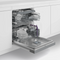Beko BDSN36640XC2 - Integreerbare vaatwasmachine - 16 couverts - 42 dB(A) - TrayWash - WaterSafe+