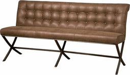 Tower living Barcelona bench 155 - fabric cherokee 9 brown