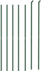 vidaXL - Draadgaashek - met - flens - 1,4x10 - m - groen