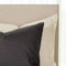 Kayori Elin - Dekbedovertrek Katoensatijn - 140x200-220 cm +1 sloop - Eenpersoons - Antracite
