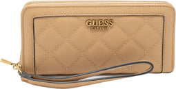 Guess Abey - Ritsportemonnee - 10 pasjes - Beige