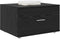 vidaXL - Lade - Kast - in - Zwarte - Eik - 55x45x33,5 - cm - van - Geengineerd - Hout