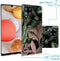 iMoshion Hoesje Geschikt voor Samsung Galaxy A42 Hoesje Siliconen - iMoshion Design hoesje - Groen / Roze / Dark Jungle
