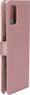 Mobiparts Galaxy A71 (2020) - Wallet Case - Saffiano motief - Roze