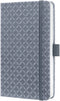Sigel - notitieboek - A5 - Jolie Flair - hardcover - 174 pagina's - lijn - 80 grams papier - gletsjer grijs - SI-JN127