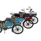 Decoratieve figuren Home ESPRIT Blauw Rood Marineblauw 30 x 13 x 22 cm (3 Stuks)