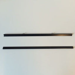 Klika - Posterklemmen set 420 mm lang 0/2 zwart - 70 stuks