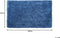 CIDE - Shaggy vloerkleed - Blauw - 140 x 200 cm - Polyester