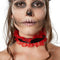 Dressforfun Griezelige geliefde XXL - Kostuum Halloween - Getailleerde jurk zonder mouwen - Zwart