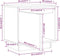 vidaXL - Nachtkastje - 40x30x40 - cm - massief - grenenhout