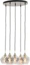Light & Living Hanglamp Rakel - Antiek Brons - Ø61cm - 5L - Modern,Luxe - Hanglampen Eetkamer, Slaapkamer, Woonkamer