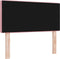 vidaXL - Hoofdbord - met - Kristallen - Knopen, - Geplooid, - Roze, - 100 - cm, - Fluweel